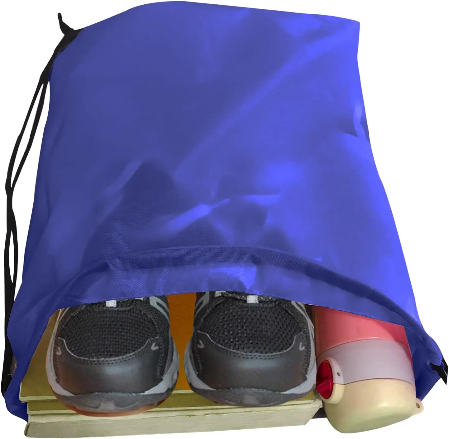 Drawstring Bags 28 PCS Drawstring Backpack Bulk String Backpack Cinch Bag Sackpack for Men Women Gym (Navy Blue)
