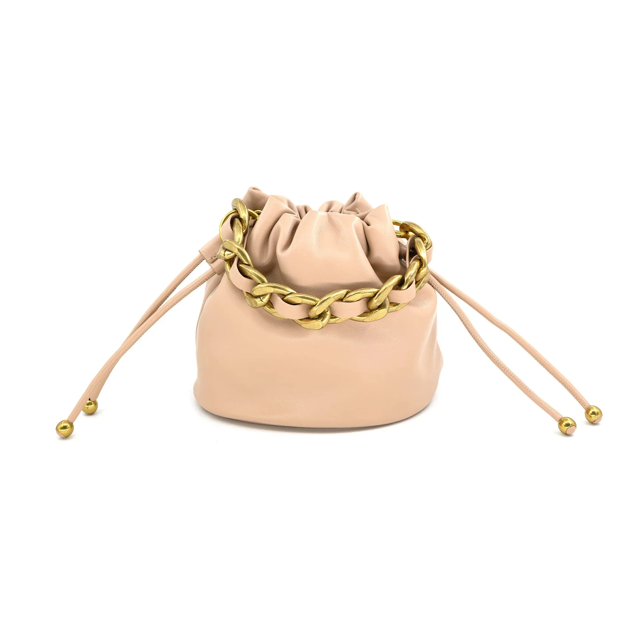 Drawstring Bucket Purse