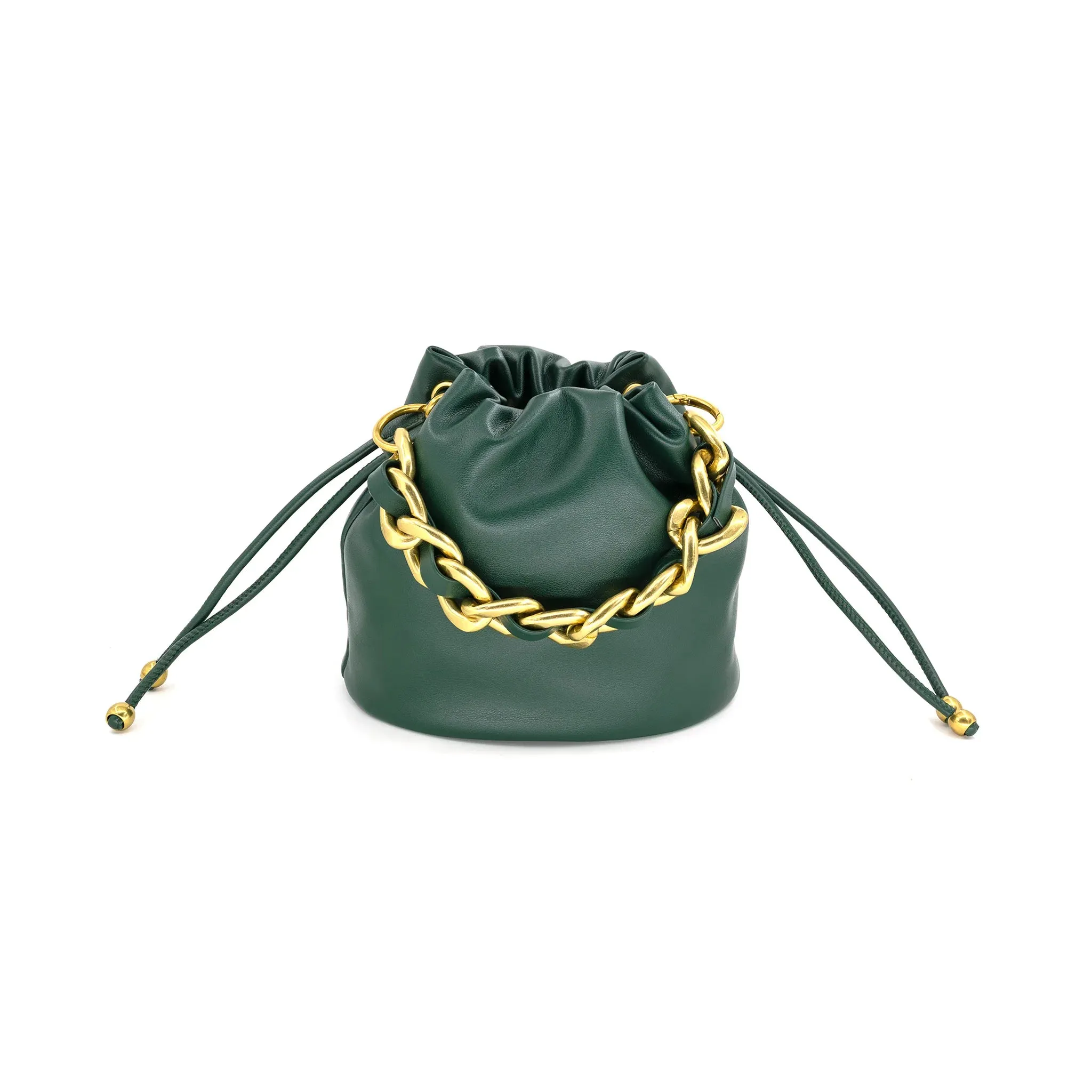 Drawstring Bucket Purse