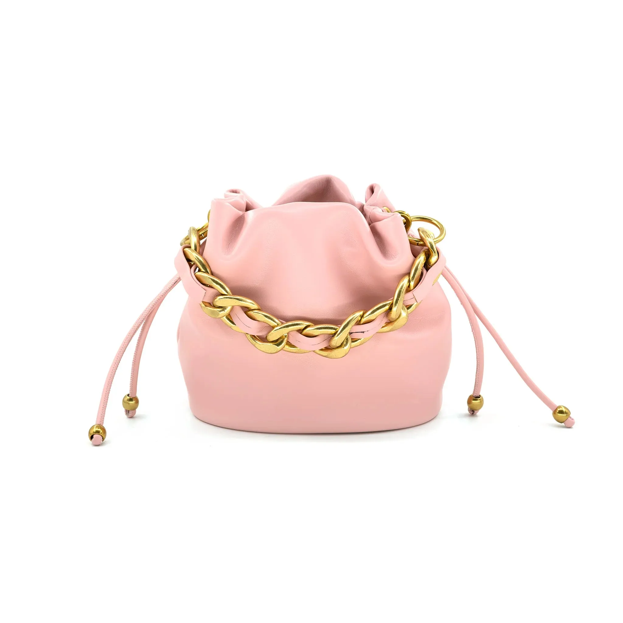 Drawstring Bucket Purse
