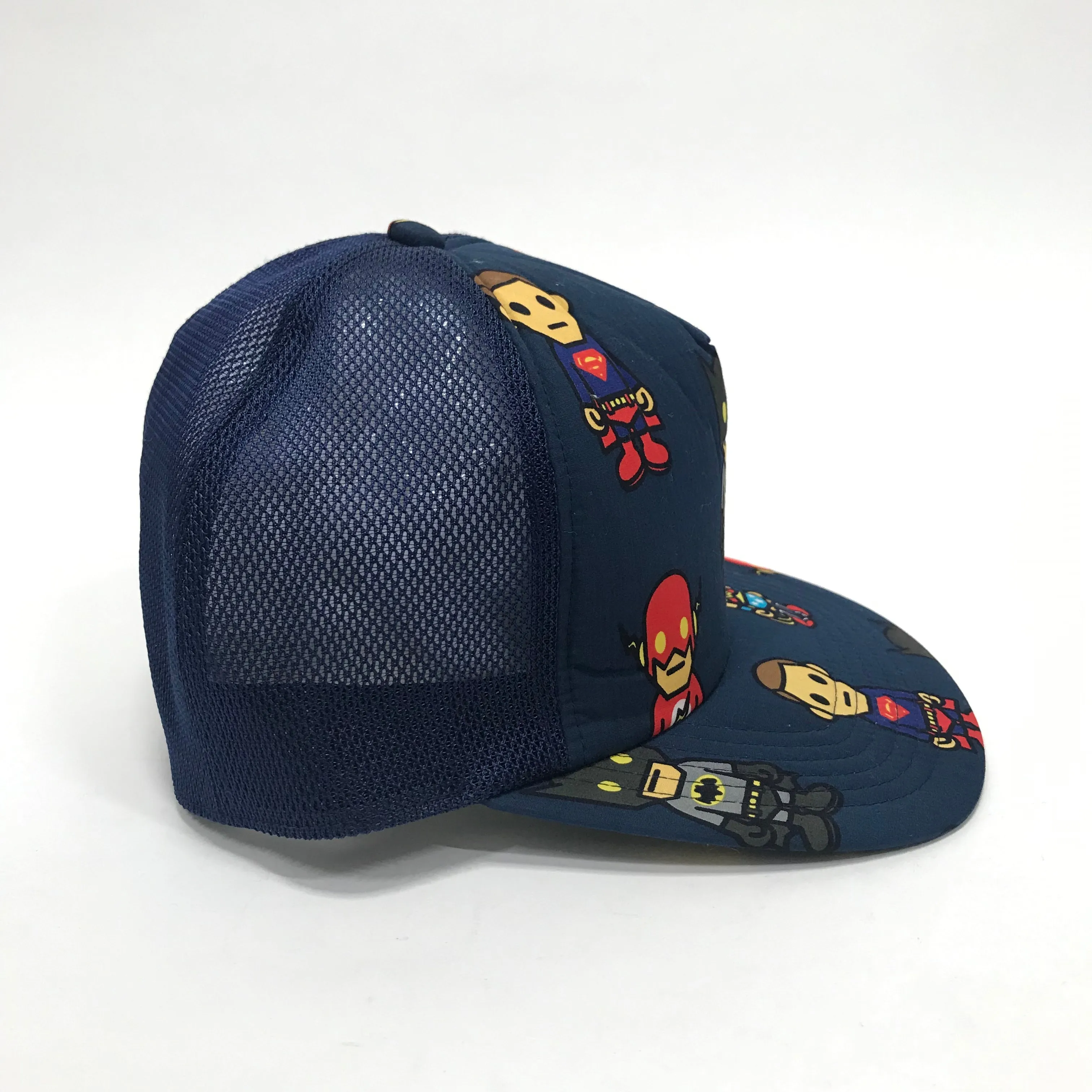 DS! A Bathing Ape Bape x DC Comics Mesh Trucker Cap Navy