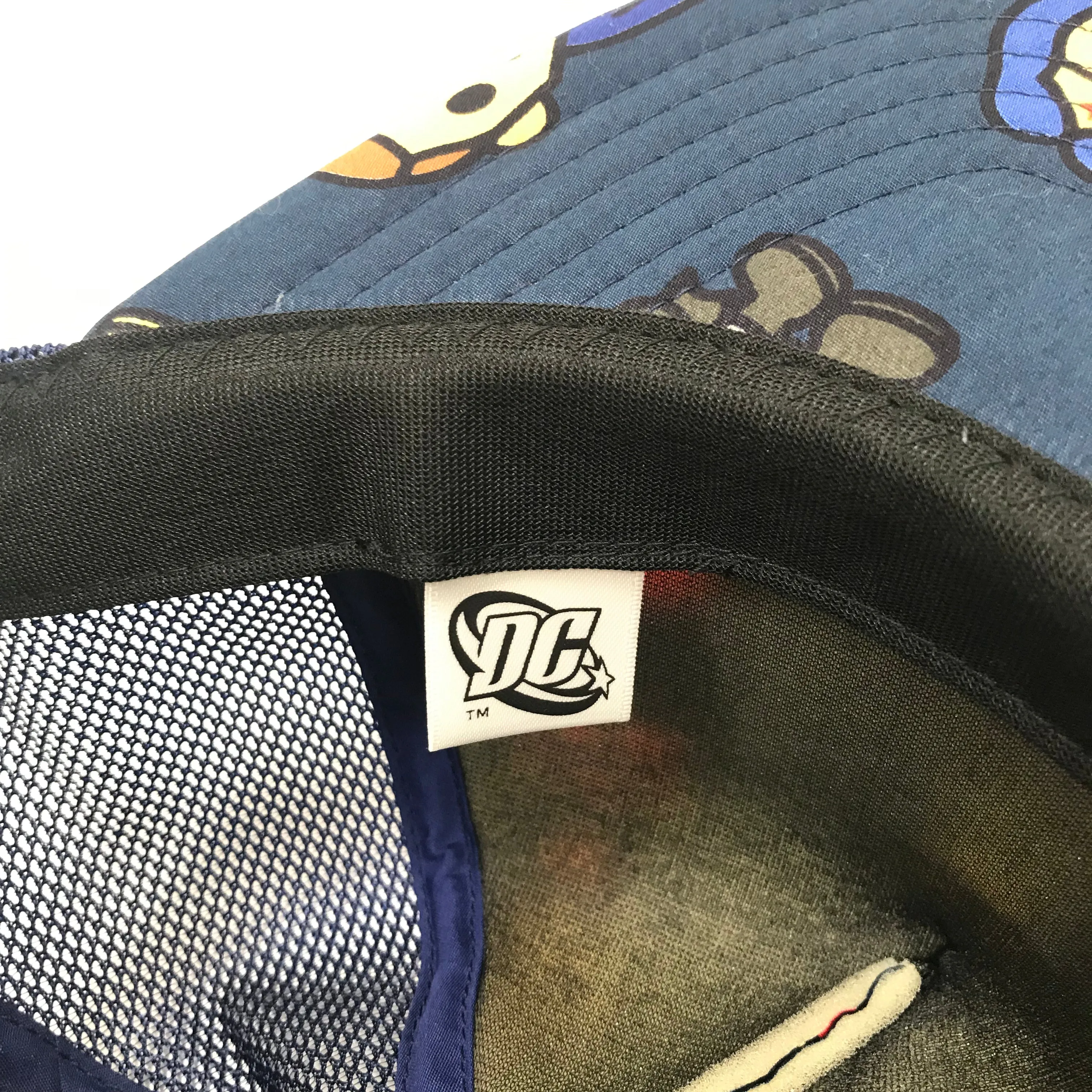 DS! A Bathing Ape Bape x DC Comics Mesh Trucker Cap Navy