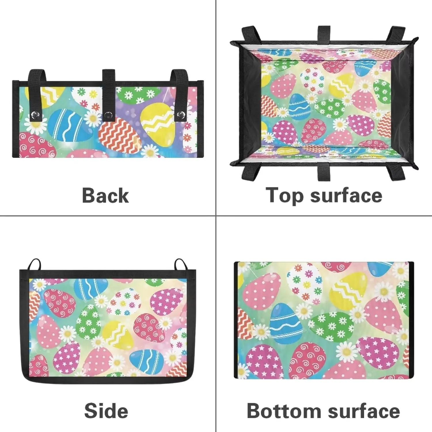 Eggs Walker Storage Bags Rollator Basket & Accessory Organizer Storage Seniors Under Seat Reusable Suitable for 4-Wheeled Wheelchairs