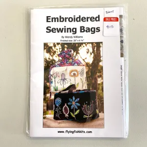 Embroidered Sewing Bags Pattern