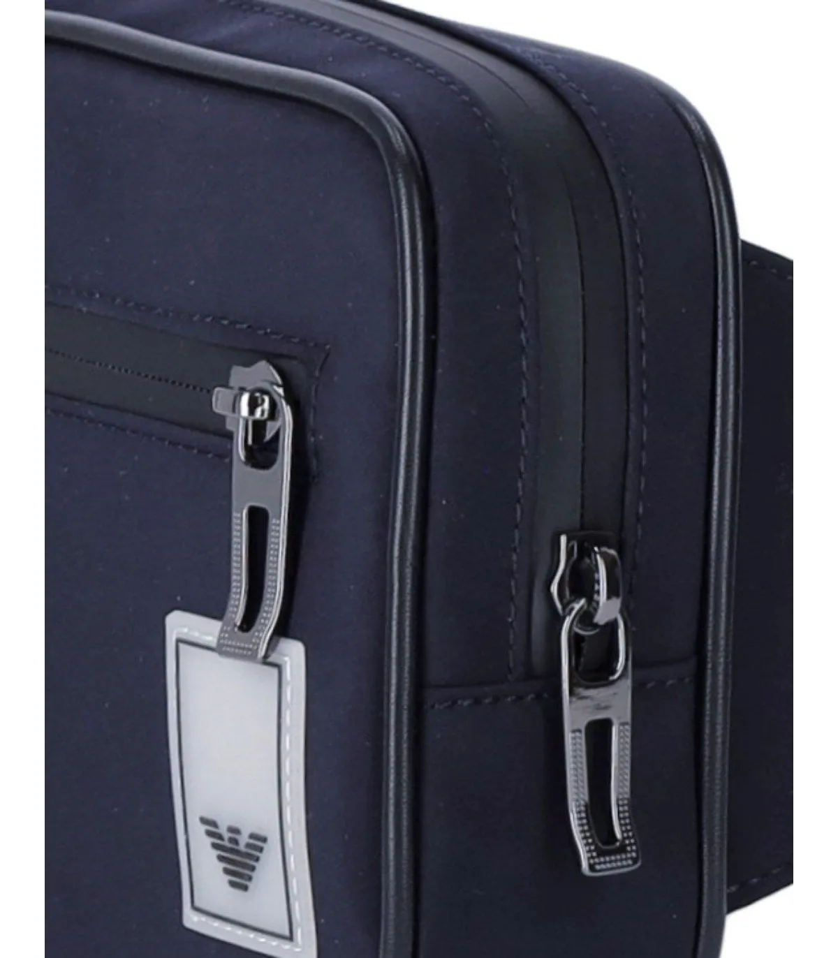 Emporio Armani Travel Essential Navy Blue Belt Bag