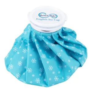 English-Style Ice Bag/Pack Cold Therapy to Reduce Swelling, Decrease Pain and Offer Cold Compression Relief from Bruises, Migraines, Aches, Swellings, Headaches and Fever, 9" Diameter