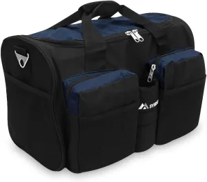 Everest Gym Bag with Wet Pocket, Navy