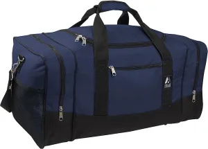 Everest Luggage Sporty Gear Bag - Large, Navy/Black, Navy/Black, One Size