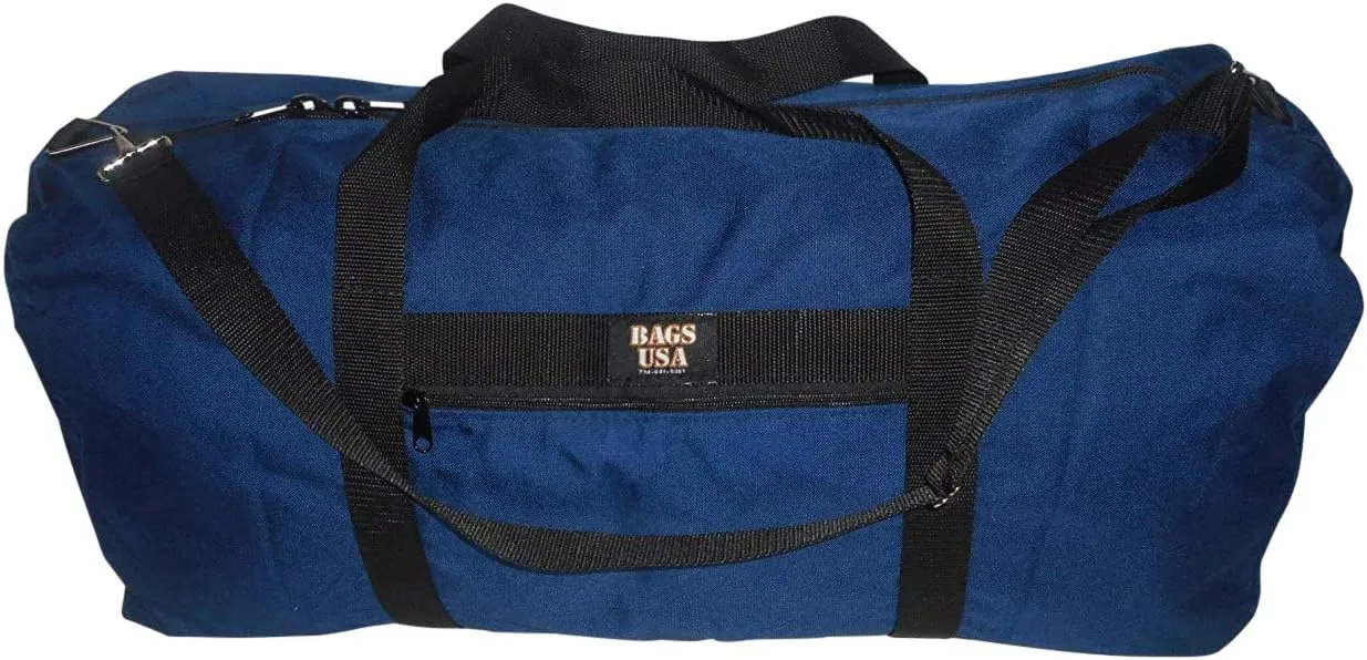 Extra Large Eagle Duffle Bag, tough 1000 Denier Cordura Made in USA. (Navy)
