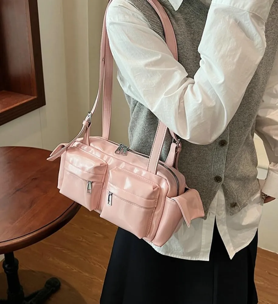 Fall Winter Purses for Women 2024 Trending Purses Vintage Versatile Shoulder Bag Handbags Underarm Bag with Multiple Pockets