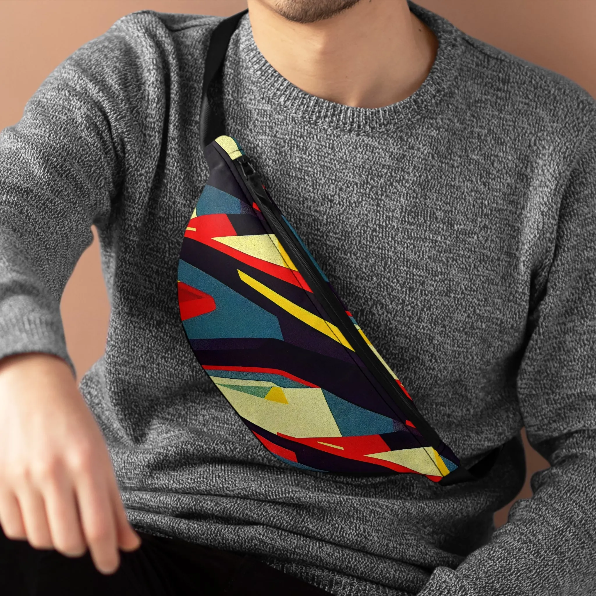 Fanny Pack/Bum Bag - Pulp Galaxy Abstract