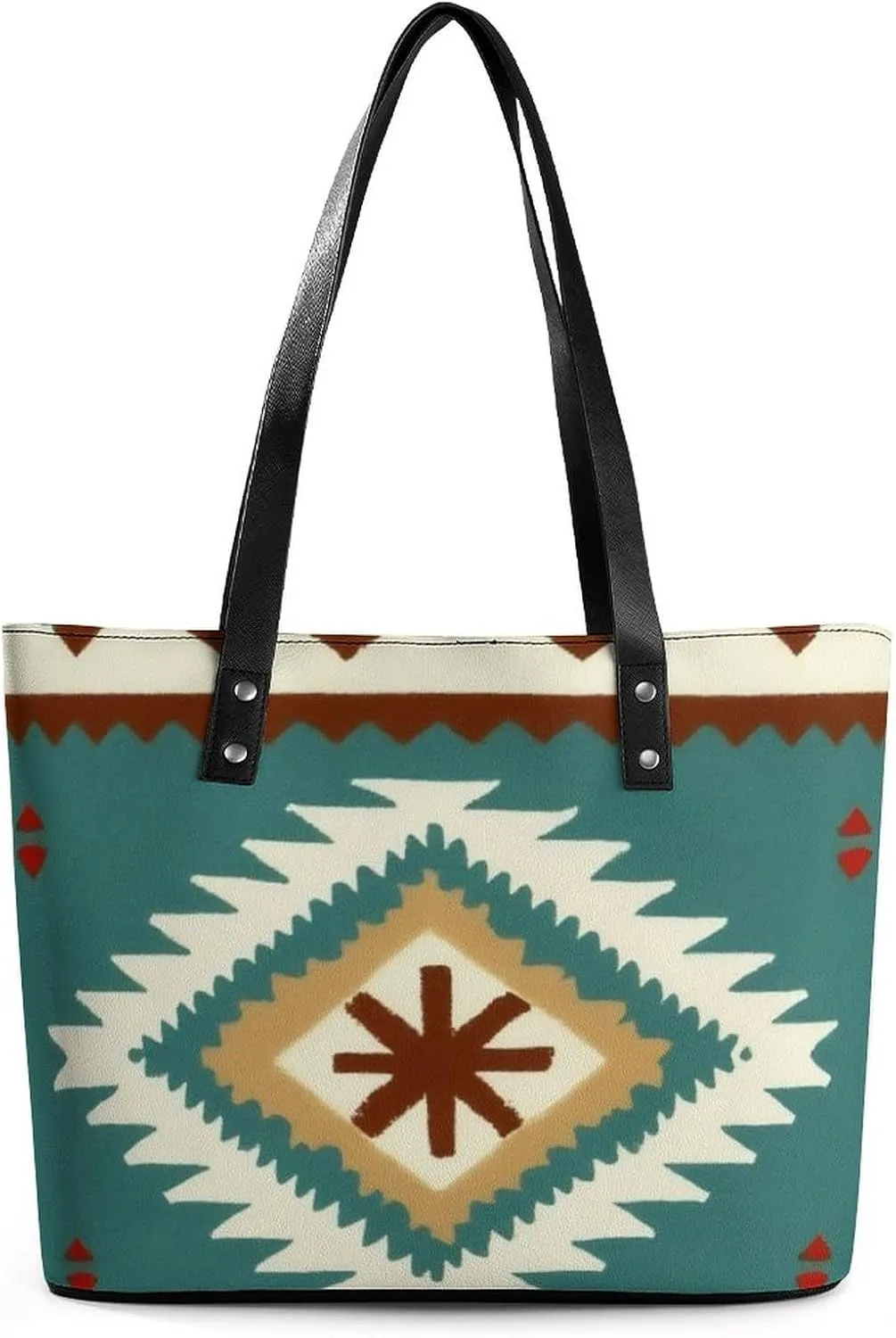 Fashion Coach Handbags for Women, Reusable Large Capacity Long Handle Tote Bag for Shopping, Work