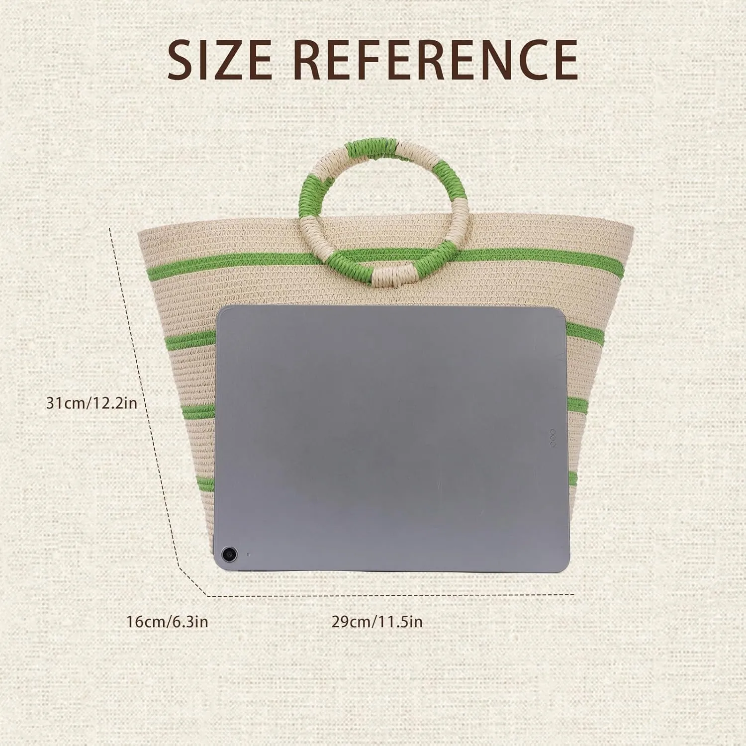 Fecialy Straw Handbags for women Straw Summer Beach bag Large Straw Tote Bags Rattan Woven Straw Bag