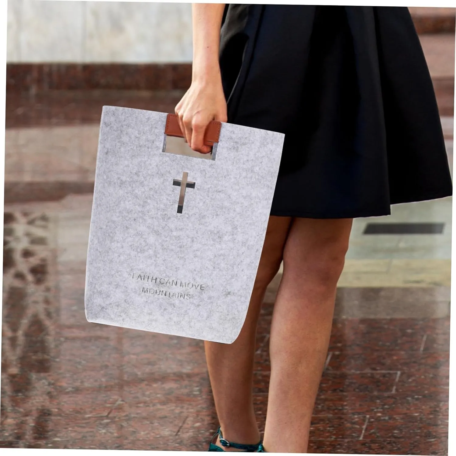 Felt Handbag Shopping Bag Bible Bags for Women Felt Tote Bag Bible Bag Felt Grocery Bag Felt Bag Bible Tote Bags for Women Bible Study Bag Bible Accessories Women Bible Handbag