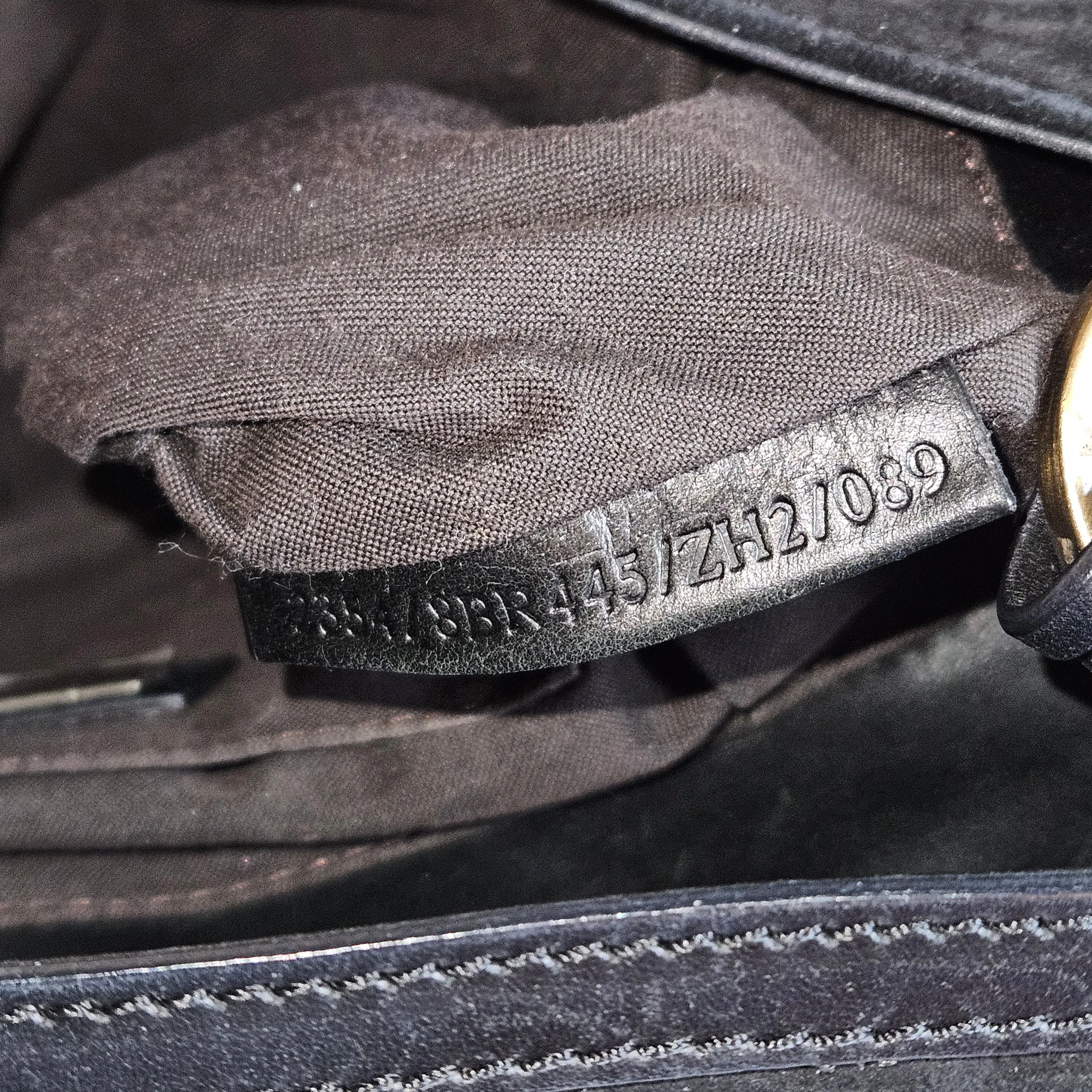 Fendi FF Suede Monogram Zucca Handbag