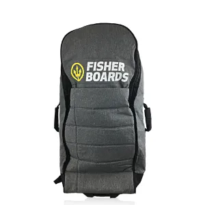 Fisher Boards Rolling Duffle Travel Bag 39"x15"x10" (not for bodyboards)