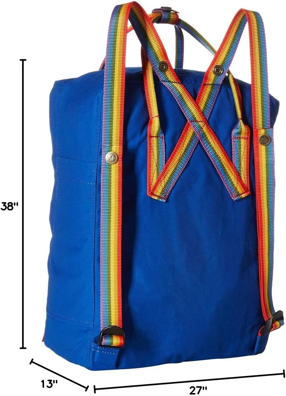 Fjällräven Kånken Rainbow Deep Blue/Rainbow Pattern One Size