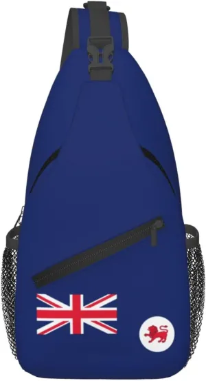 Flag Of Tasmania Crossbody Bags For Women Men Chest Backpack Gym Shoulder Bag Travel Outdoor Sports Casual Crossbody Bags
