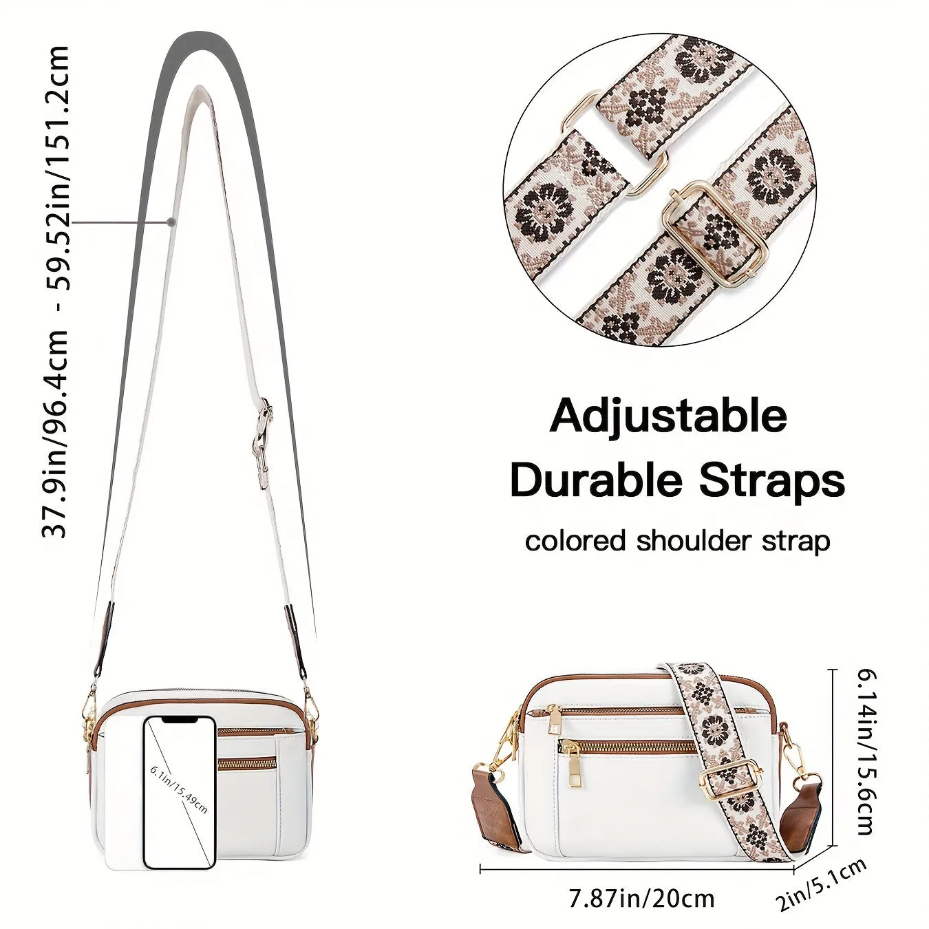 Flair. - Crossbody Bag in vegan leather