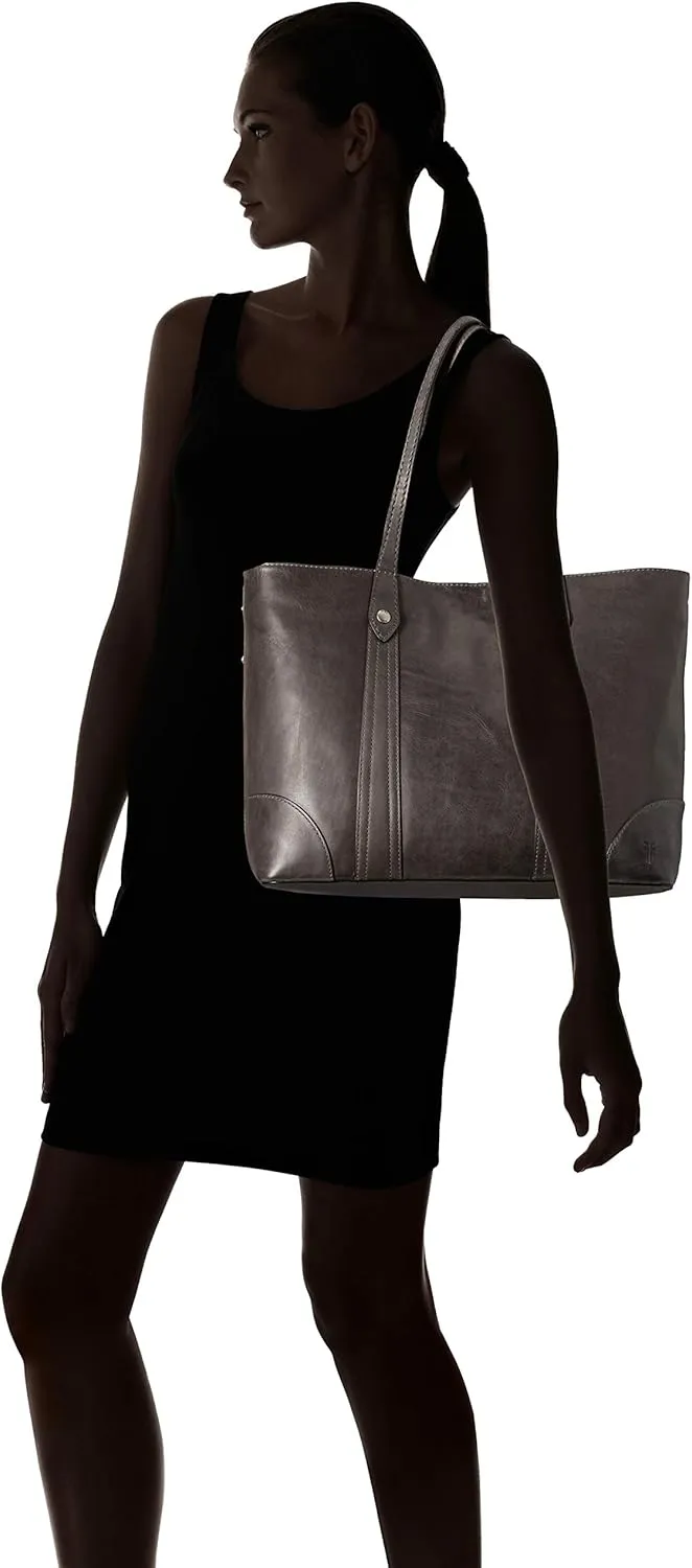 Frye Women's Melissa Shopper Tote Bag, Stylist Large Handbag with Adjustable Strap & Pockets