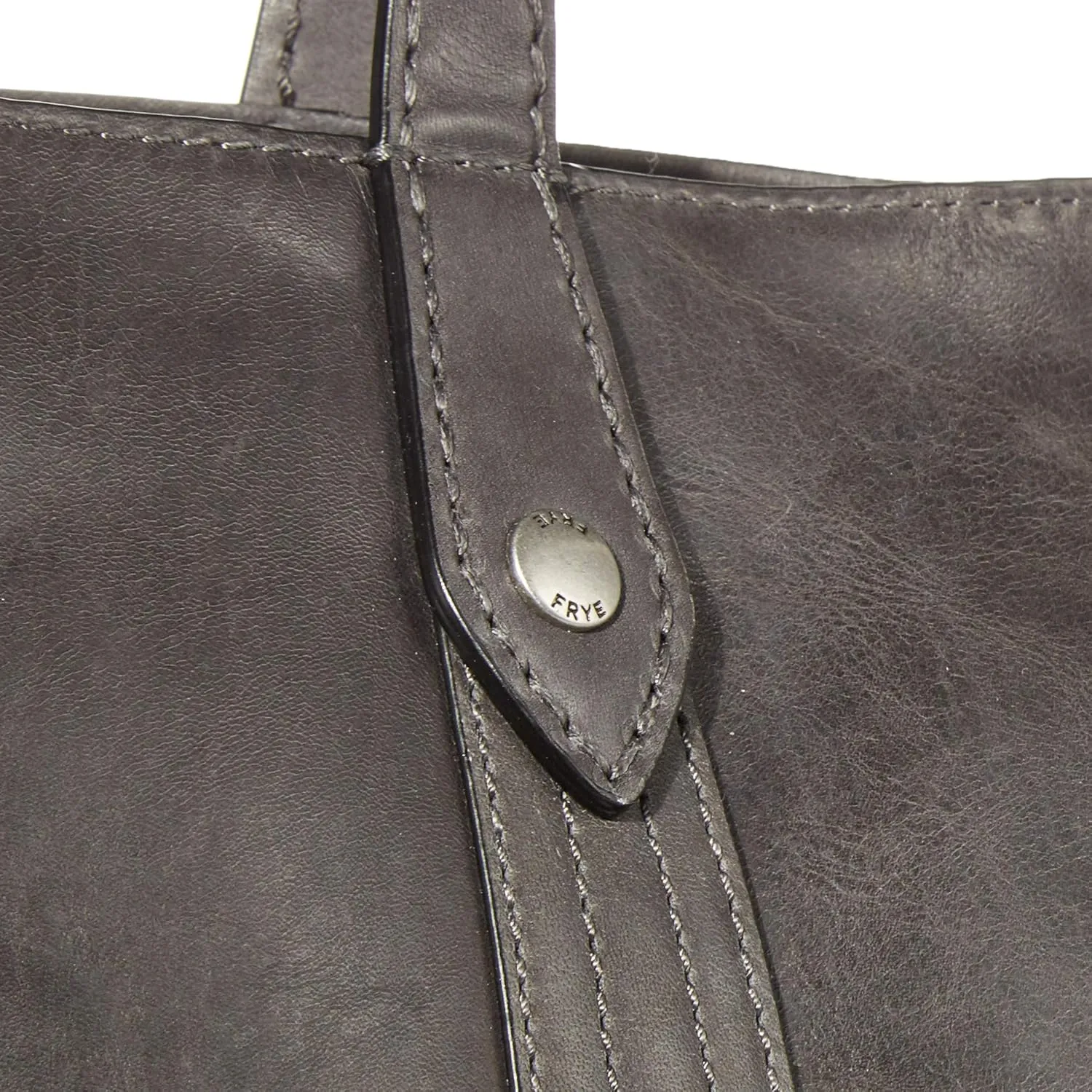 Frye Women's Melissa Shopper Tote Bag, Stylist Large Handbag with Adjustable Strap & Pockets