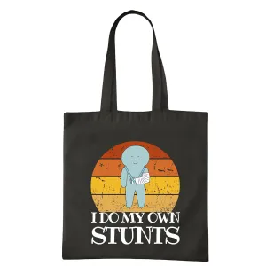 Funny Broken Arm Tote Bags Get Well Soon Gifts Stunt Double Coffee Navy Black Multicolor Canvas Tote Bag
