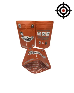 Gelatti (Retro) Mylar Bags 3.5g Backpack Boyz