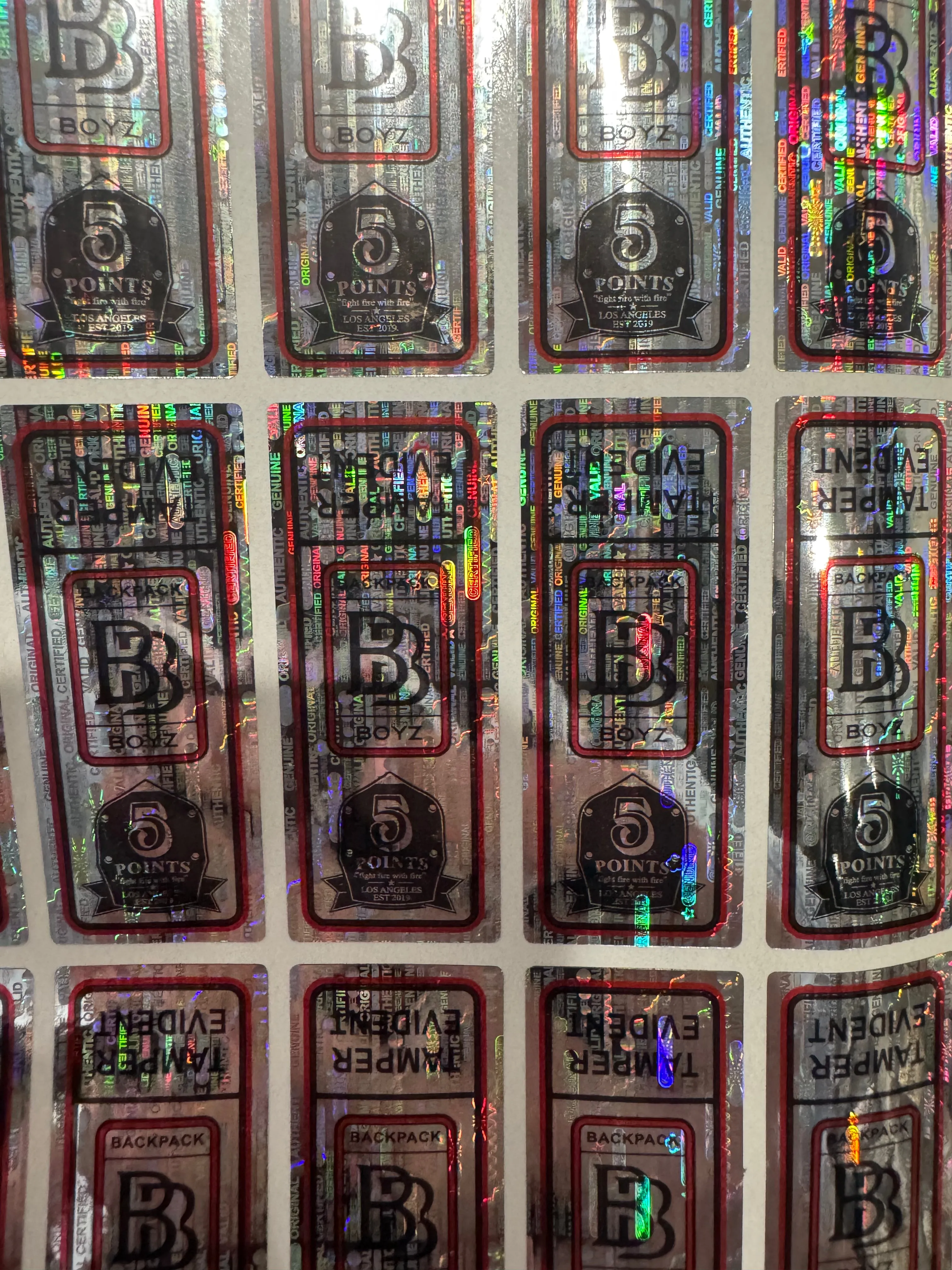 Gelatti (Retro) Mylar Bags 3.5g Backpack Boyz