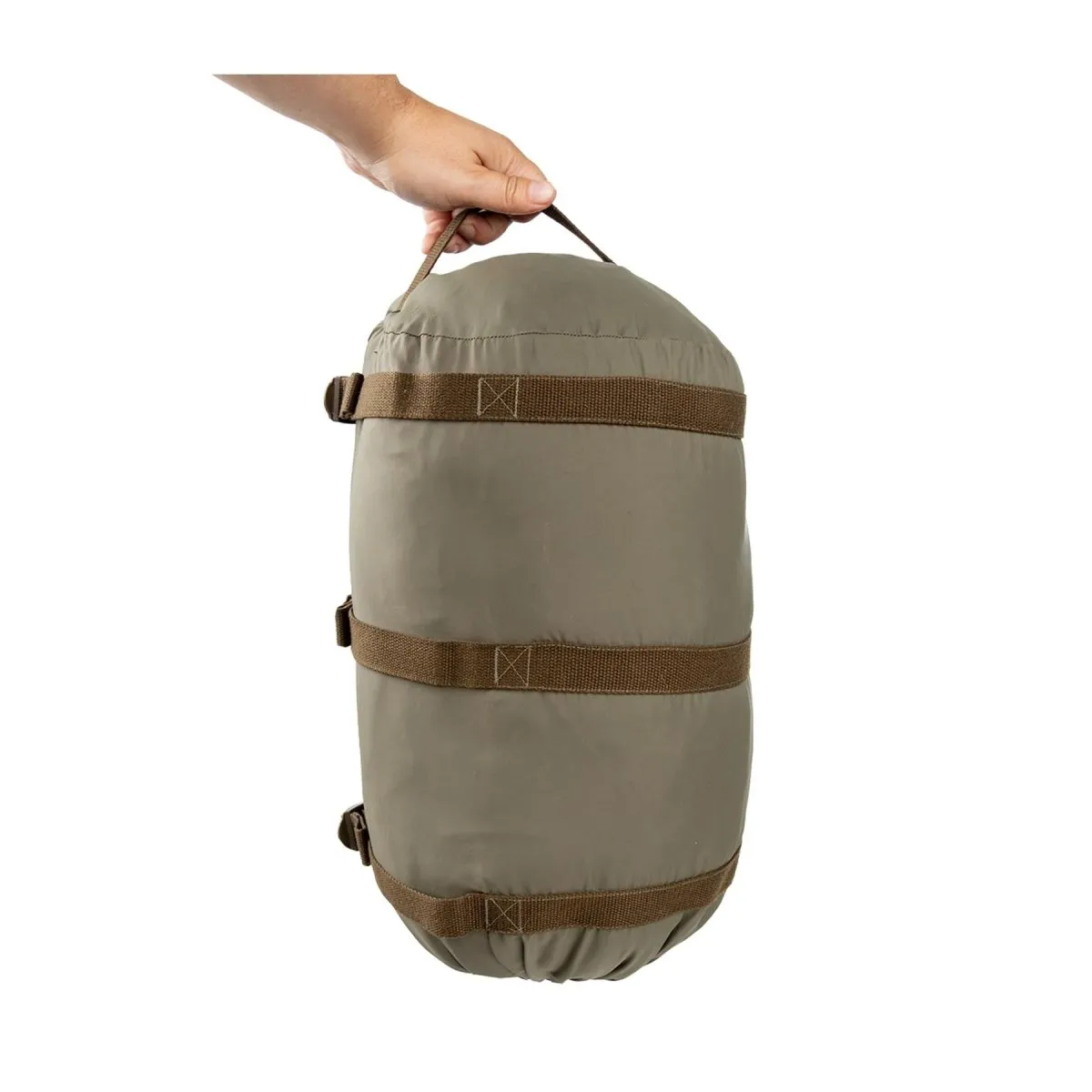 Genuine Austrian army Compression Sack Duffel bag sleeping bag transport Olive