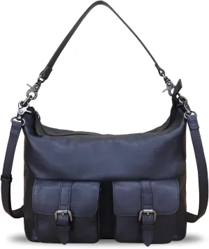 Genuine Leather Handbags for Women Handmade Purses Top Handle Shoulder Bags Vintage Style Real Leather Crossbody Hobo Satchel