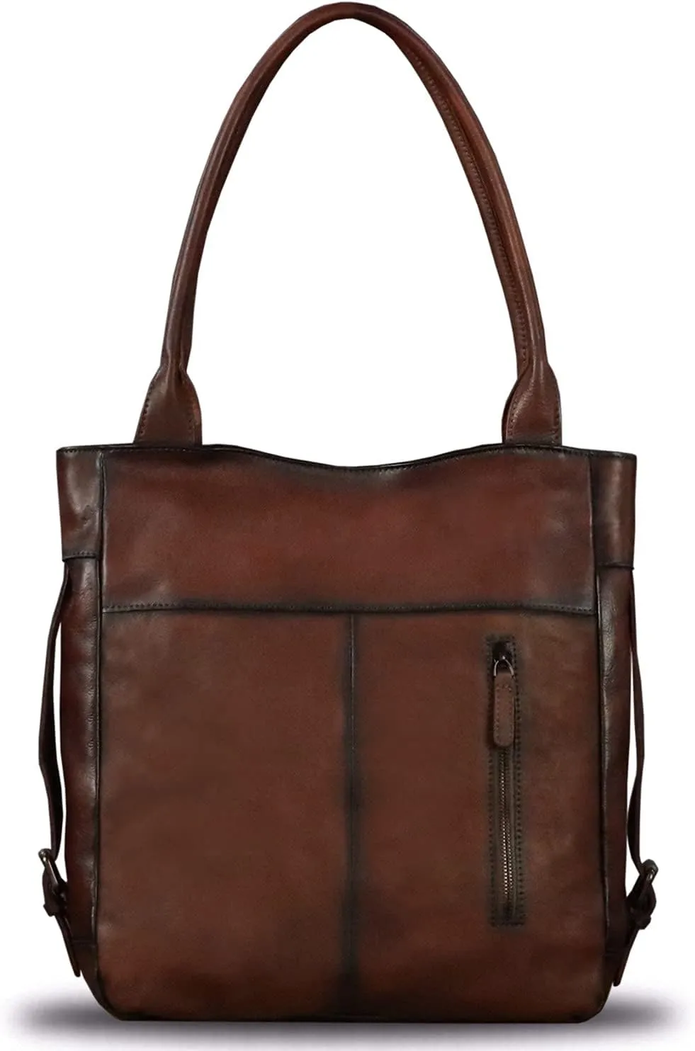 Genuine Leather Shoulder Bag Purse for Women Retro Top Handle Bags Handmade Vintage Crossbody Tote Handbags Purse