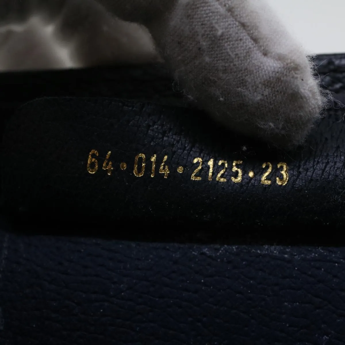 GUCCI GG Canvas Sherry Line Clutch Bag Gray Red Navy 64.014.2125.23  44752