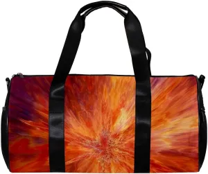 Gym Bags for Men,Travel Duffel Bags for Women,Visual Sun Sunlight,Workout Bag