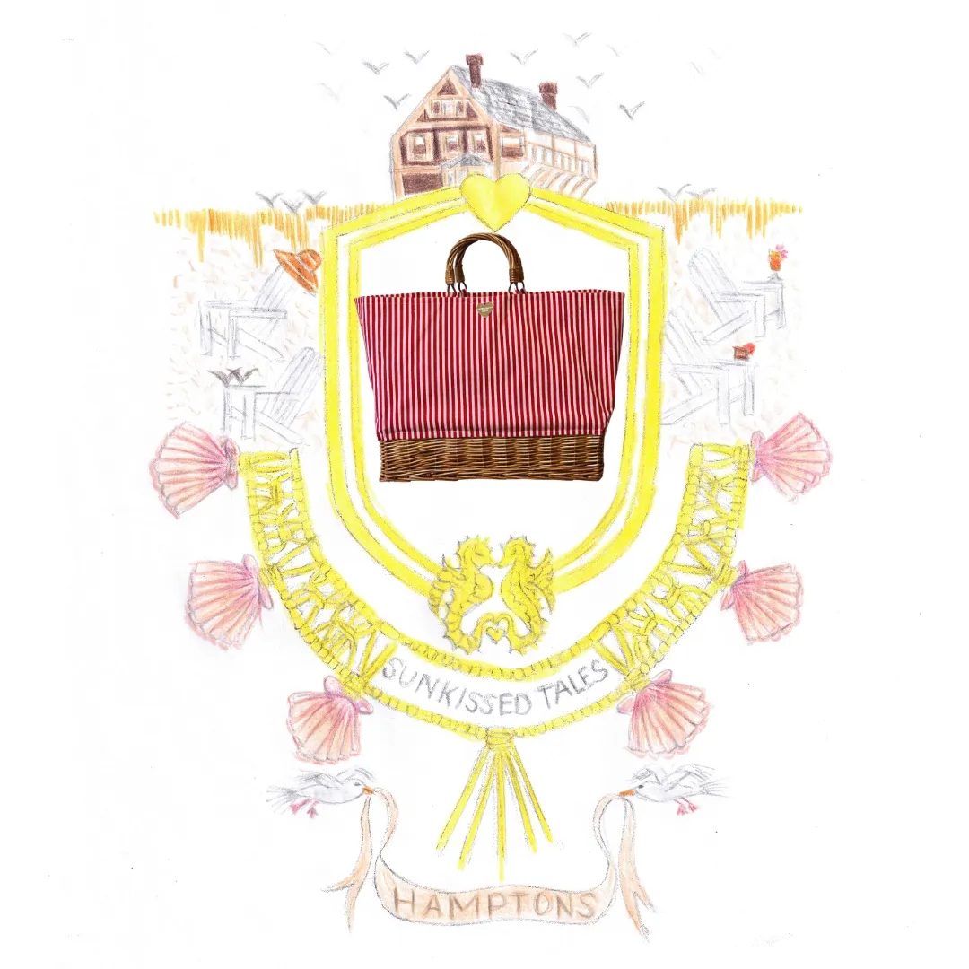 HAMPTONS CANVAS TOTE BAG