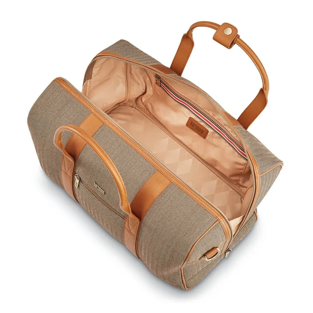 Hartmann Herringbone Deluxe Weekend Duffel Bag