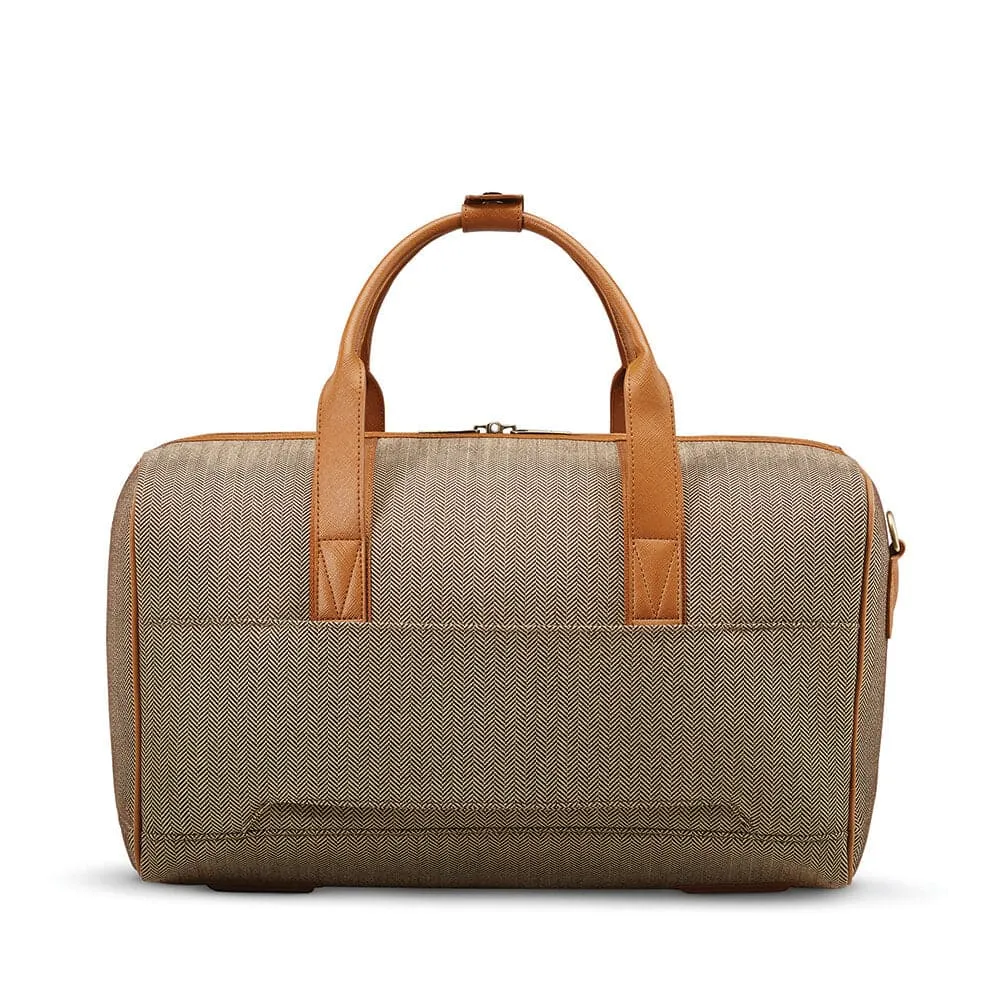 Hartmann Herringbone Deluxe Weekend Duffel Bag