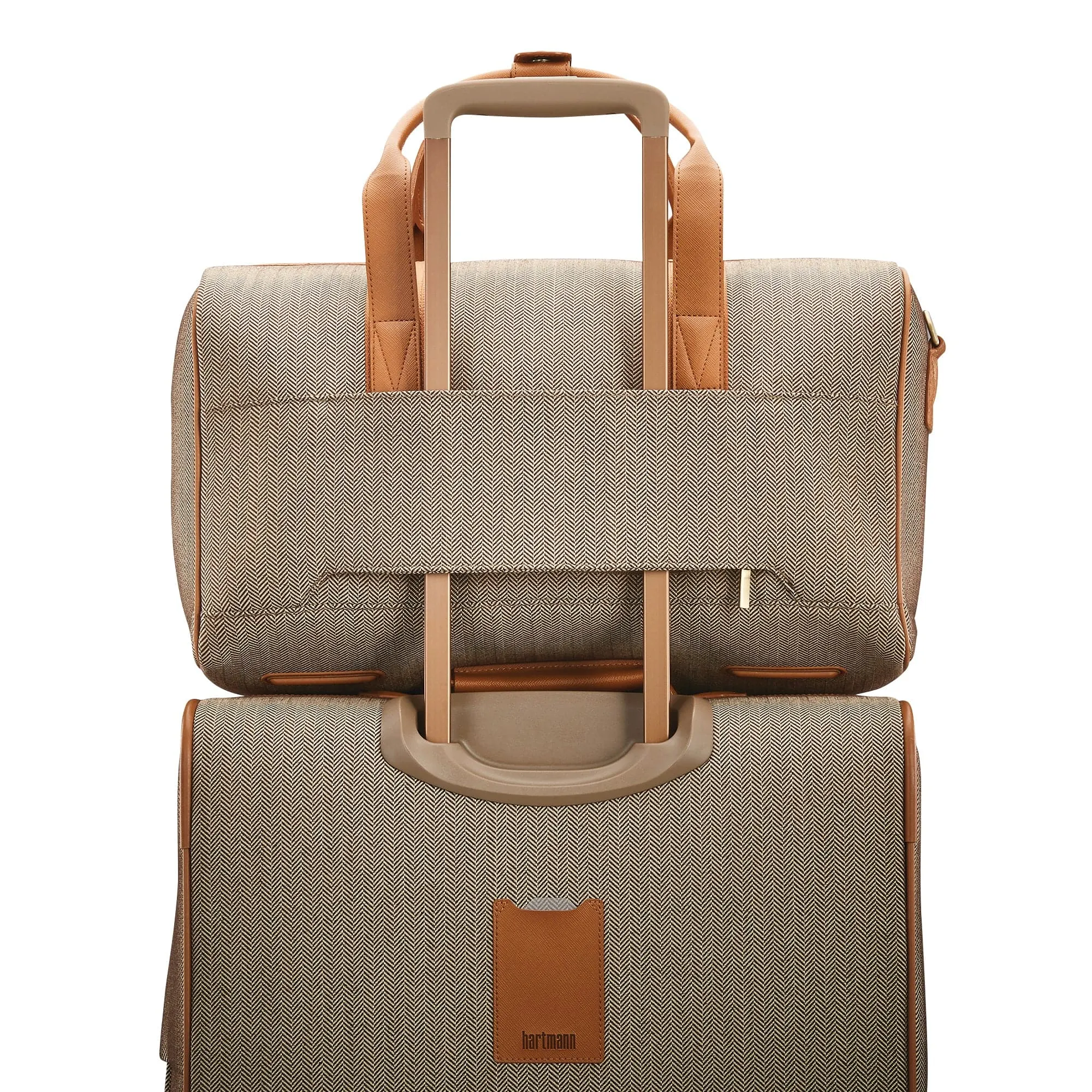 Hartmann Herringbone Deluxe Weekend Duffel Bag