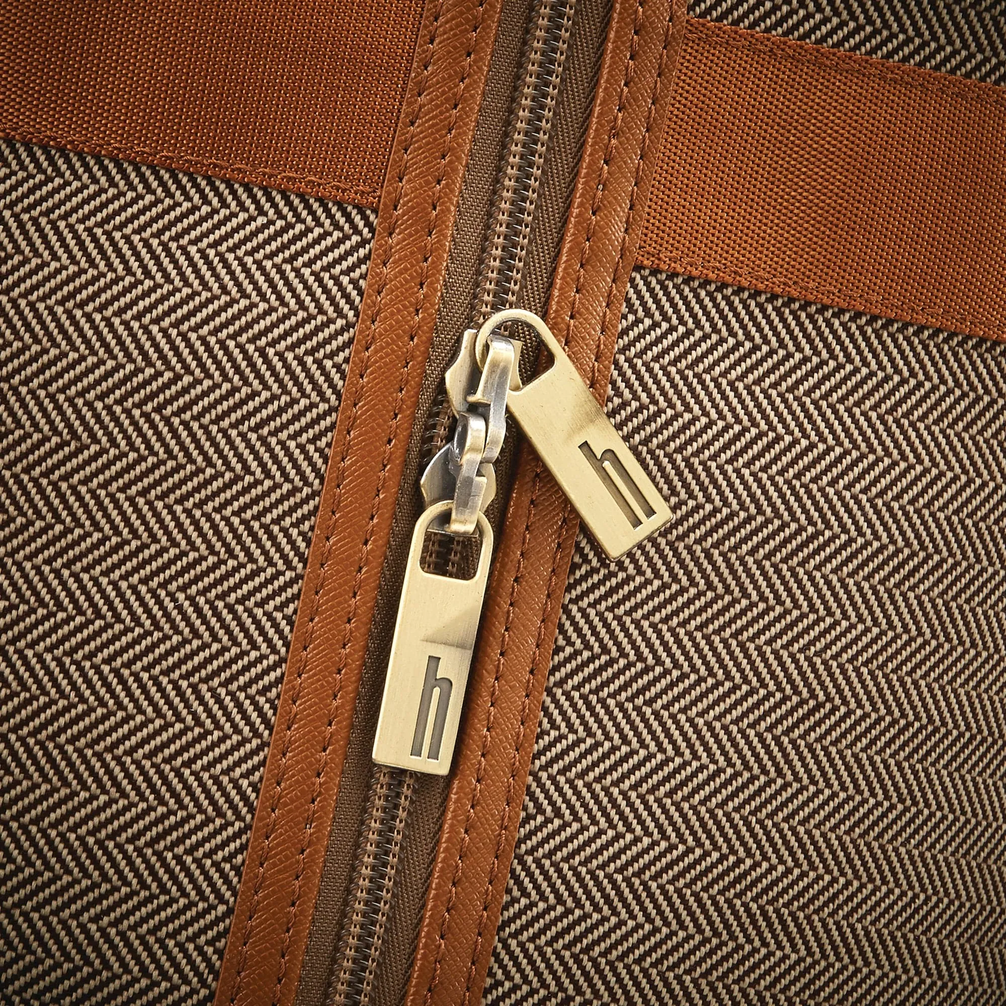Hartmann Herringbone Deluxe Weekend Duffel Bag