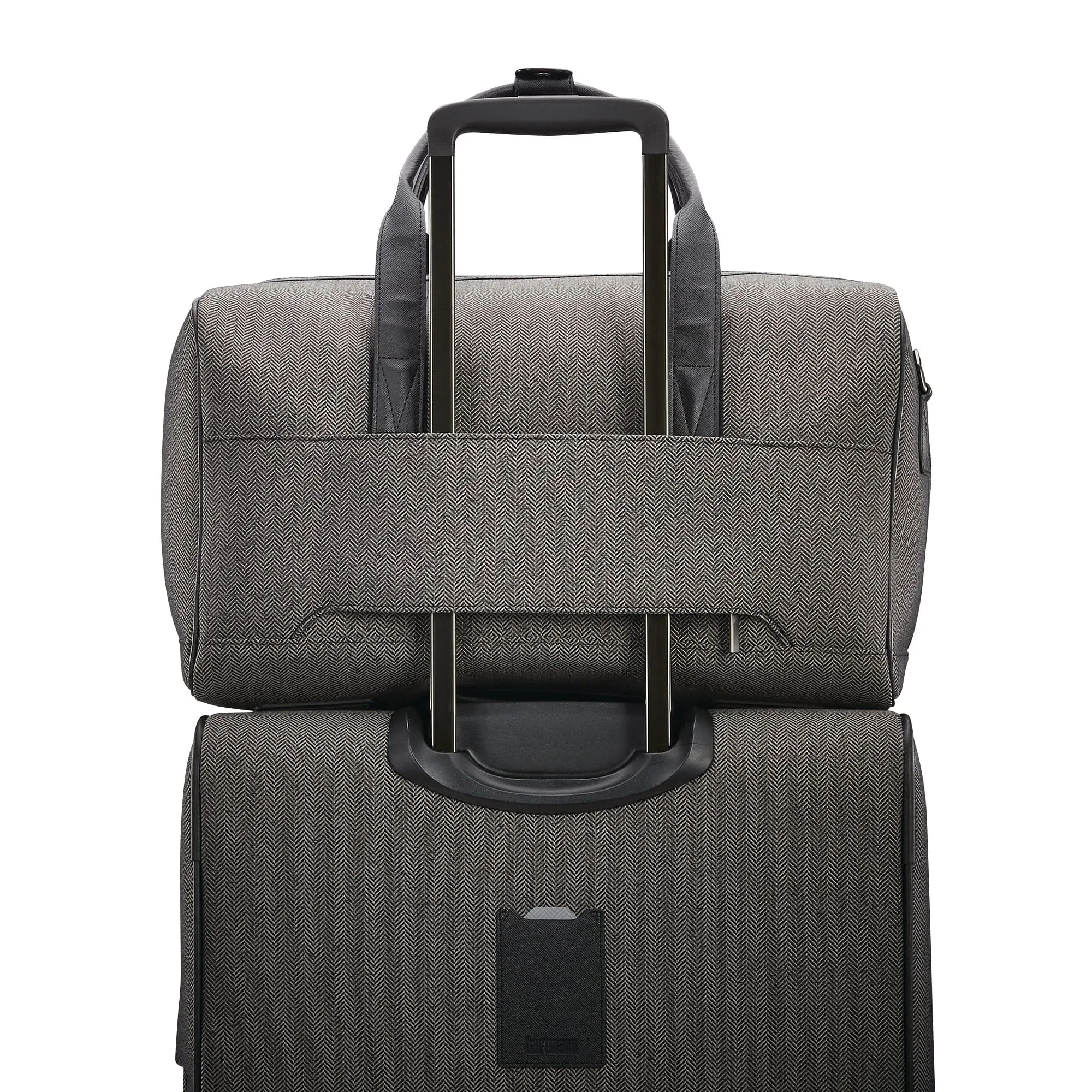 Hartmann Herringbone Deluxe Weekend Duffel Bag
