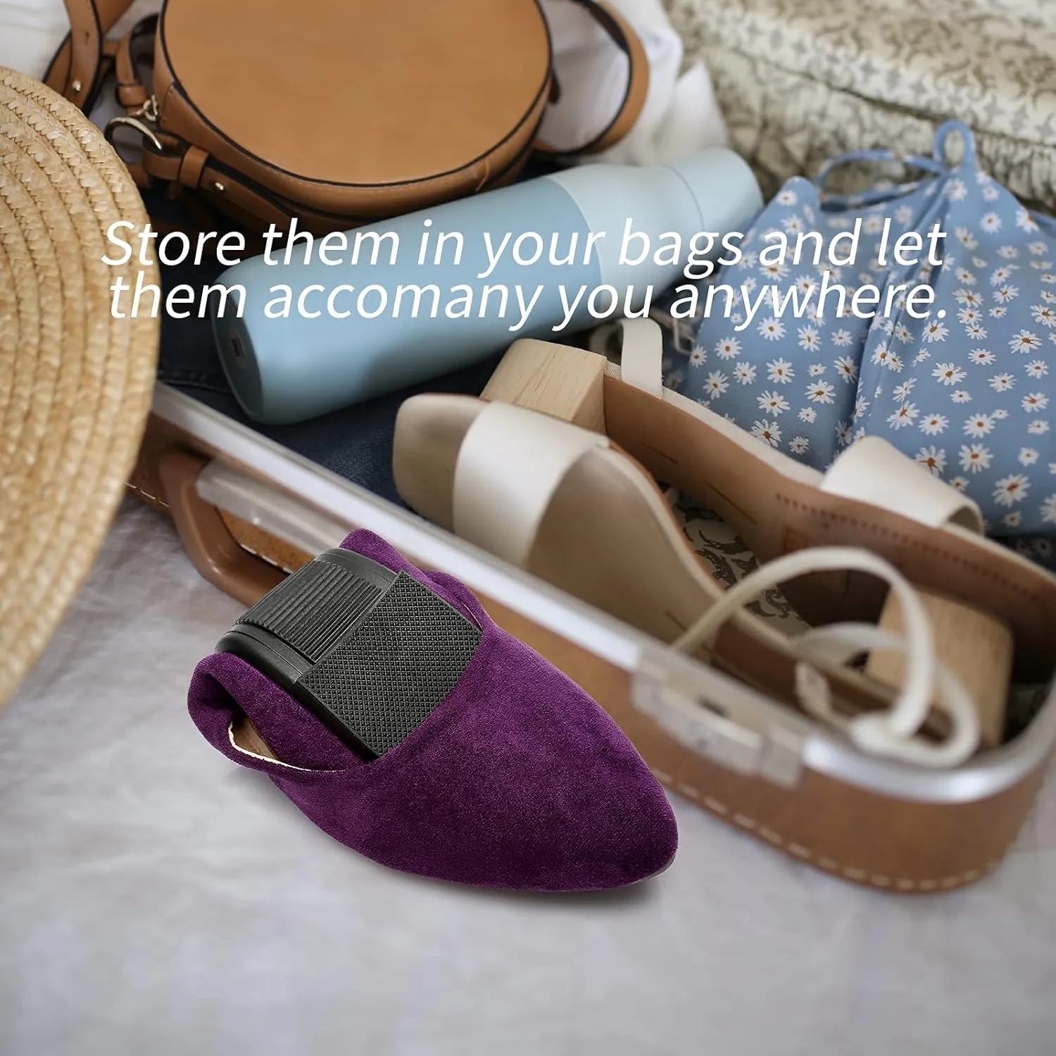 HEAWISH Women’s Black Flats Shoes Comfortable Suede Pointed Toe Slip On Casual Ballet Flats Dress Shoes Nude Flats