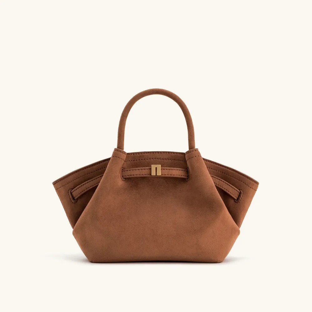 Henna Mini Suede Tote Bag
