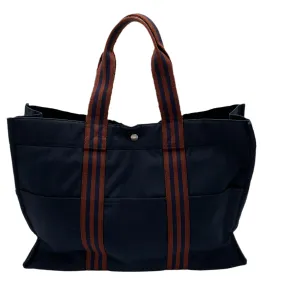 Hermes Toile Fourre Toute PM, Blue