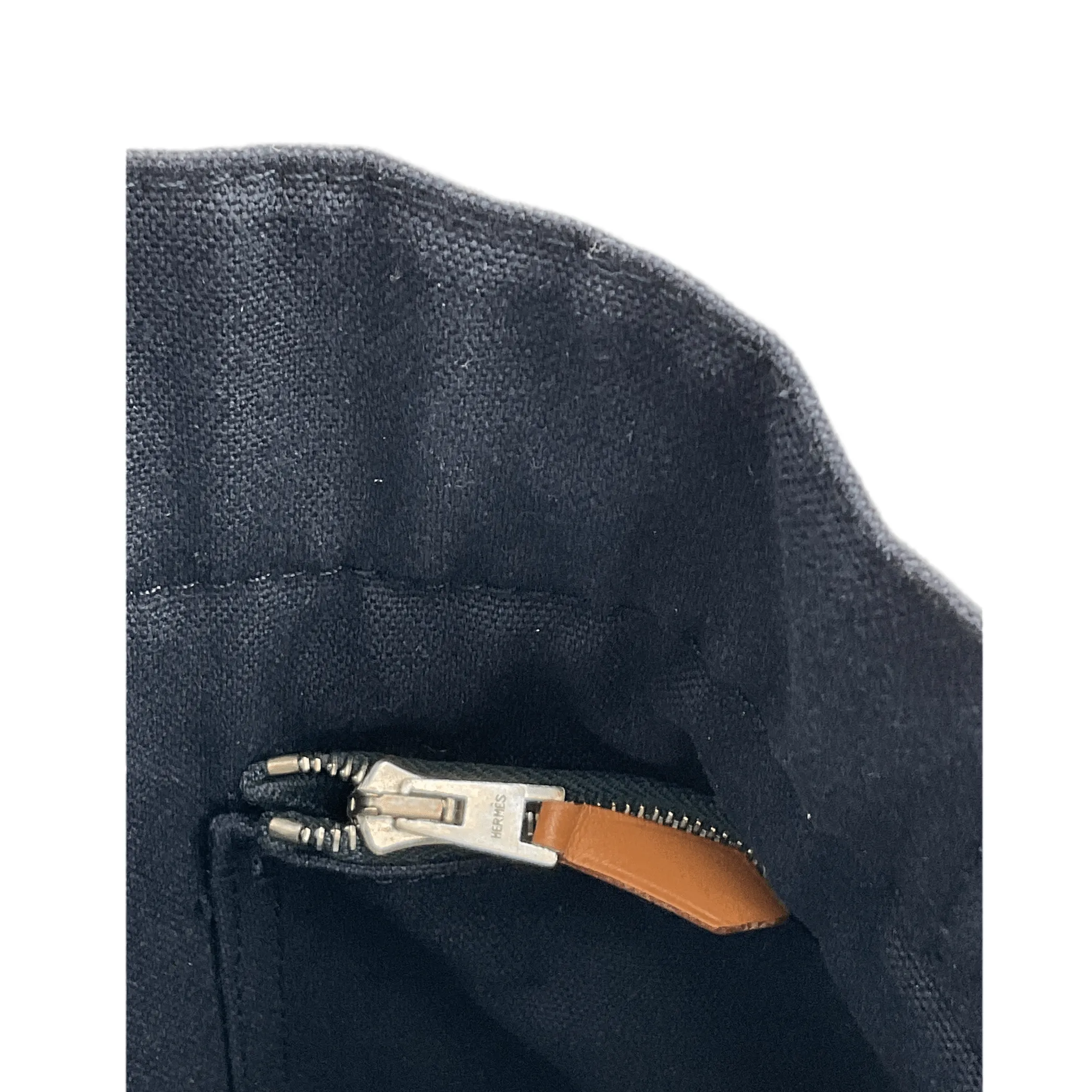 Hermes Toile Fourre Toute PM, Blue