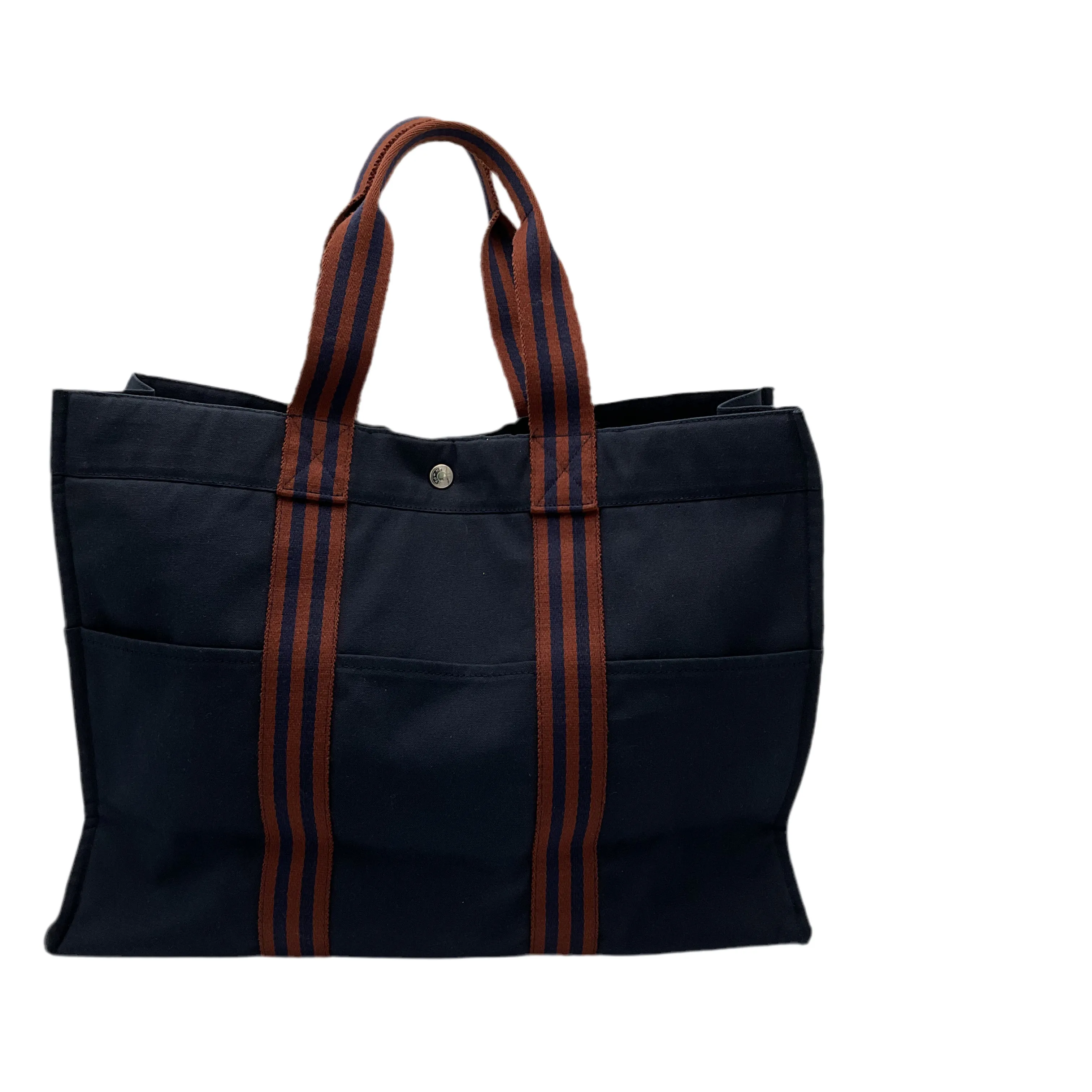 Hermes Toile Fourre Toute PM, Blue
