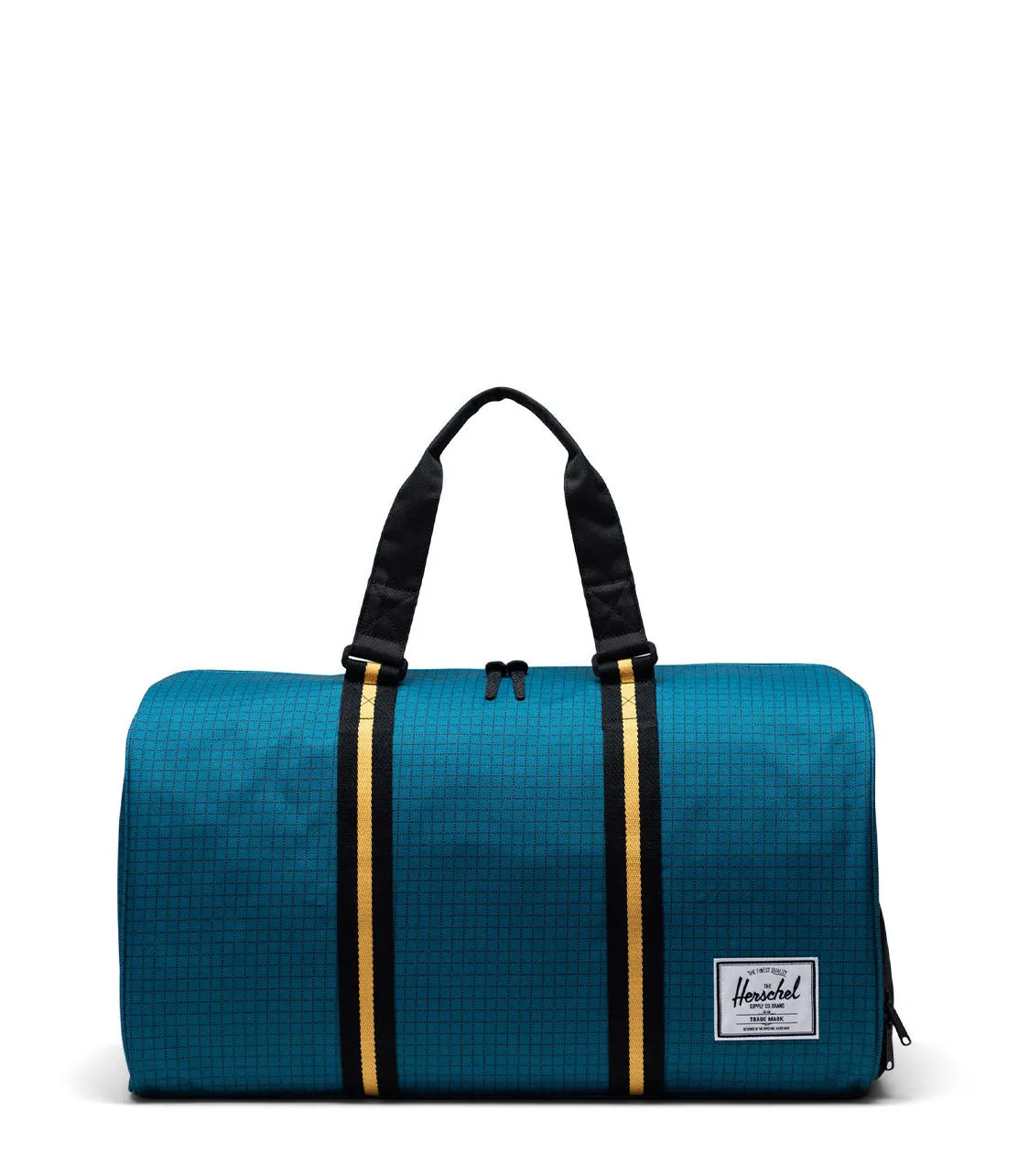 Herschel Novel Harbour Blue Grid/Black/Amber Duffle