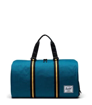 Herschel Novel Harbour Blue Grid/Black/Amber Duffle
