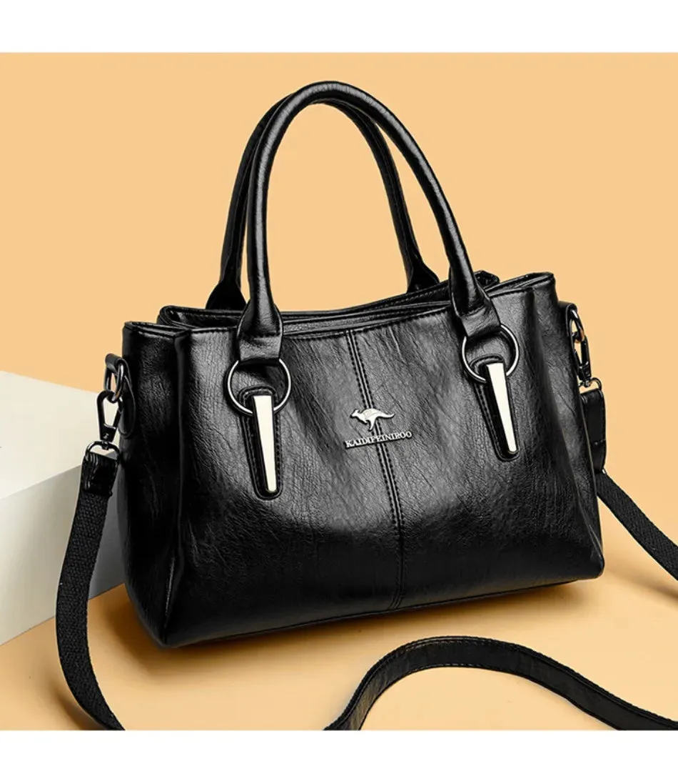 High-quality Soft Leather Luxury Handbags Women Bags Designer High-capacity Ladies Crossbody Hand Bags for Women 2024 Sac A Main
