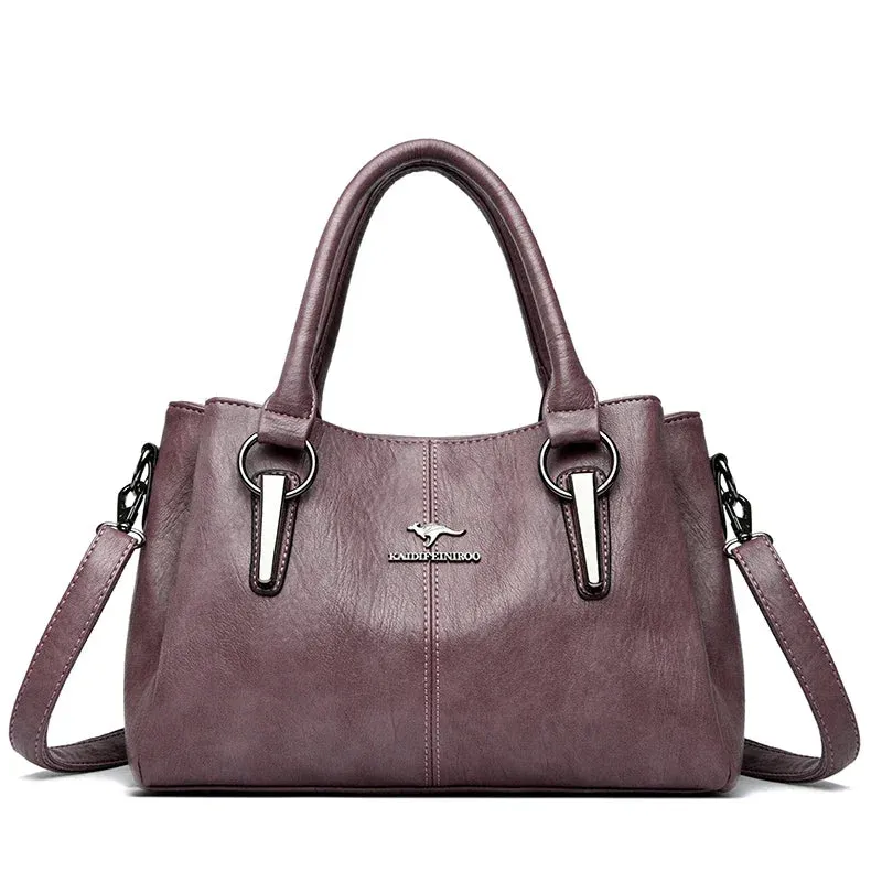 High-quality Soft Leather Luxury Handbags Women Bags Designer High-capacity Ladies Crossbody Hand Bags for Women 2024 Sac A Main