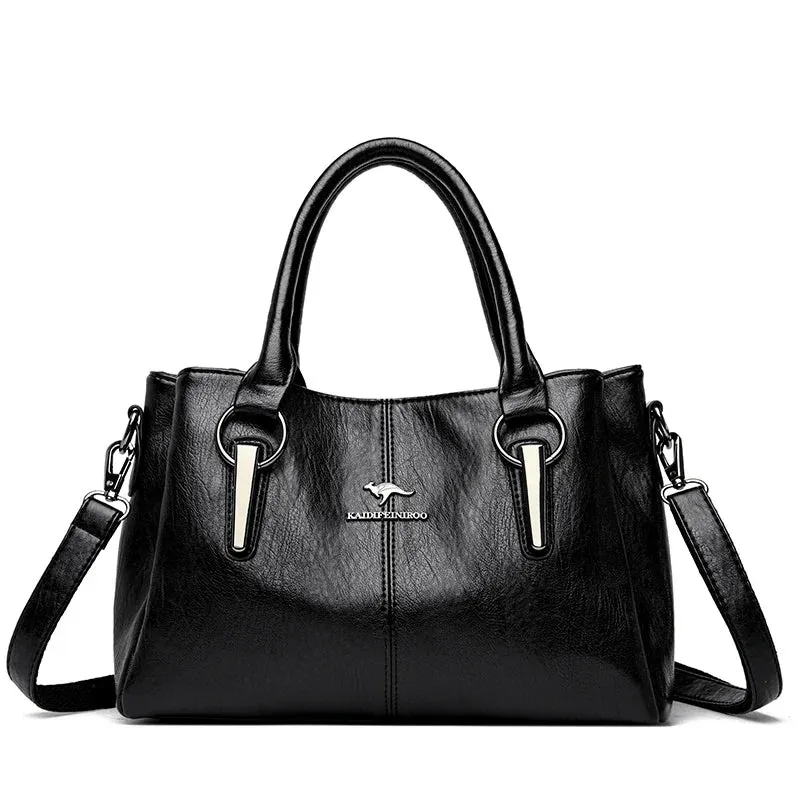 High-quality Soft Leather Luxury Handbags Women Bags Designer High-capacity Ladies Crossbody Hand Bags for Women 2024 Sac A Main