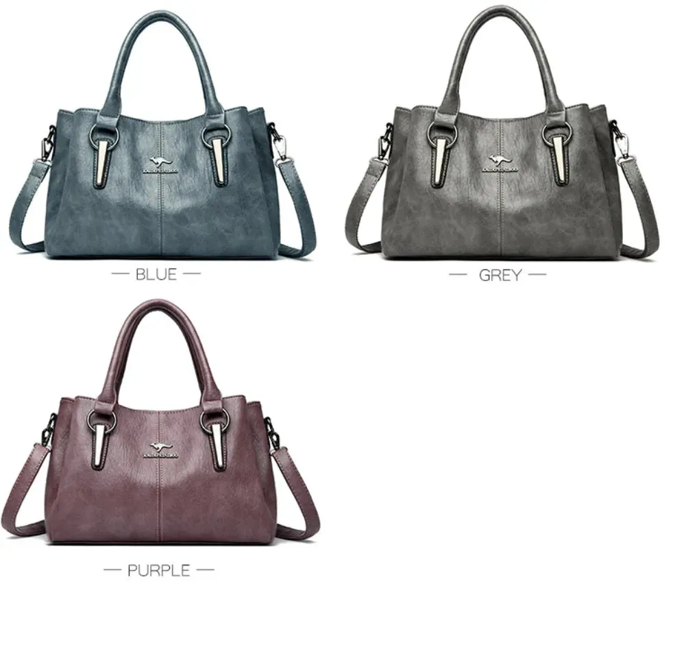 High-quality Soft Leather Luxury Handbags Women Bags Designer High-capacity Ladies Crossbody Hand Bags for Women 2024 Sac A Main